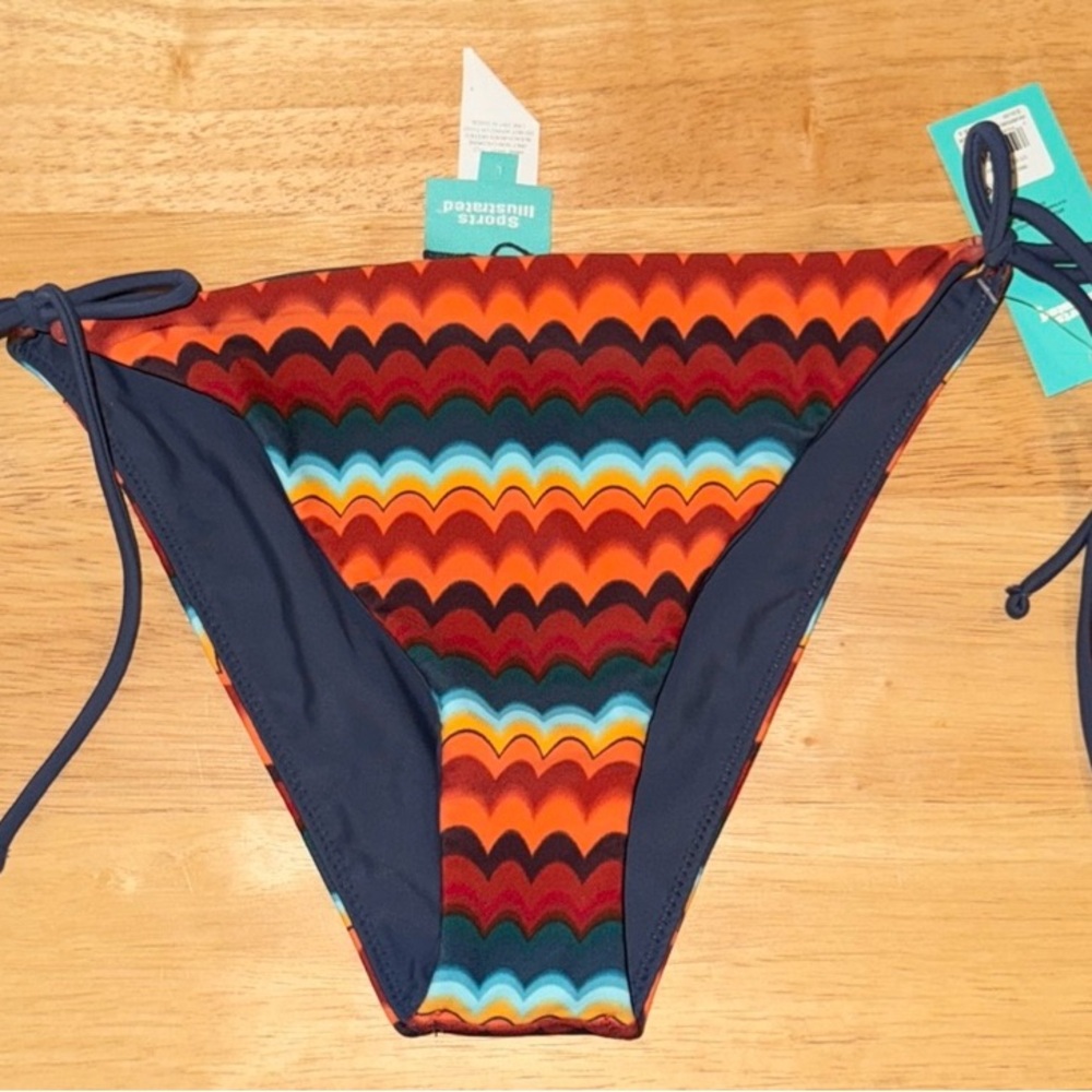 Sports Illustrated Swim Multicolor Bikini Bottom